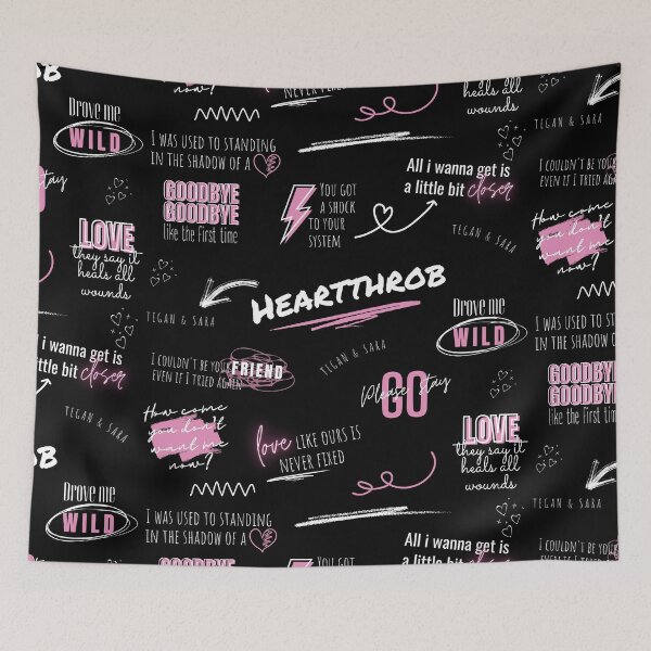 Item preview, Tegan & Sara - Heartthrob Doodles designed and sold by Nineteencallme.
