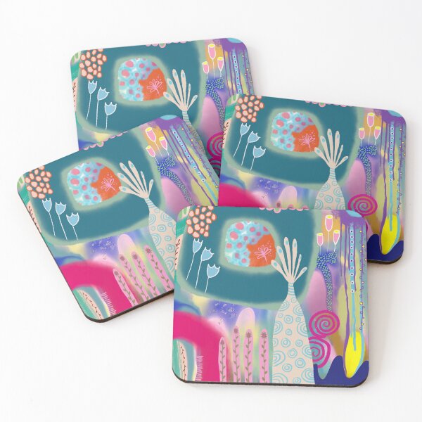 Item preview,   Abstract flowers / good mood flowers designed and sold by Mamas-Liebling.