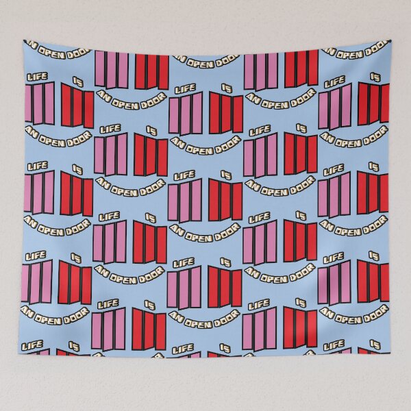 Item preview, Life is an open door   designed and sold by BadTasteFactory.
