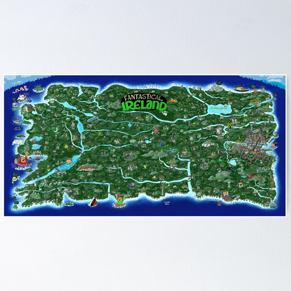 Item preview, Fantastical Ireland designed and sold by Dermot O Connor.