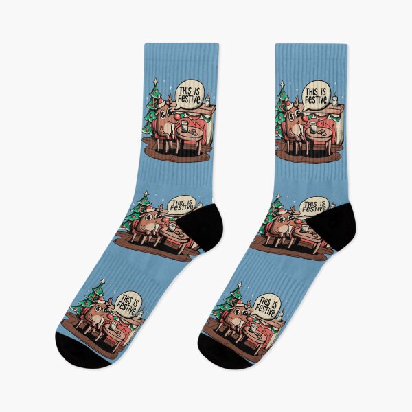Item preview, This is Festive - Funny Meme Christmas Gift designed and sold by EduEly.