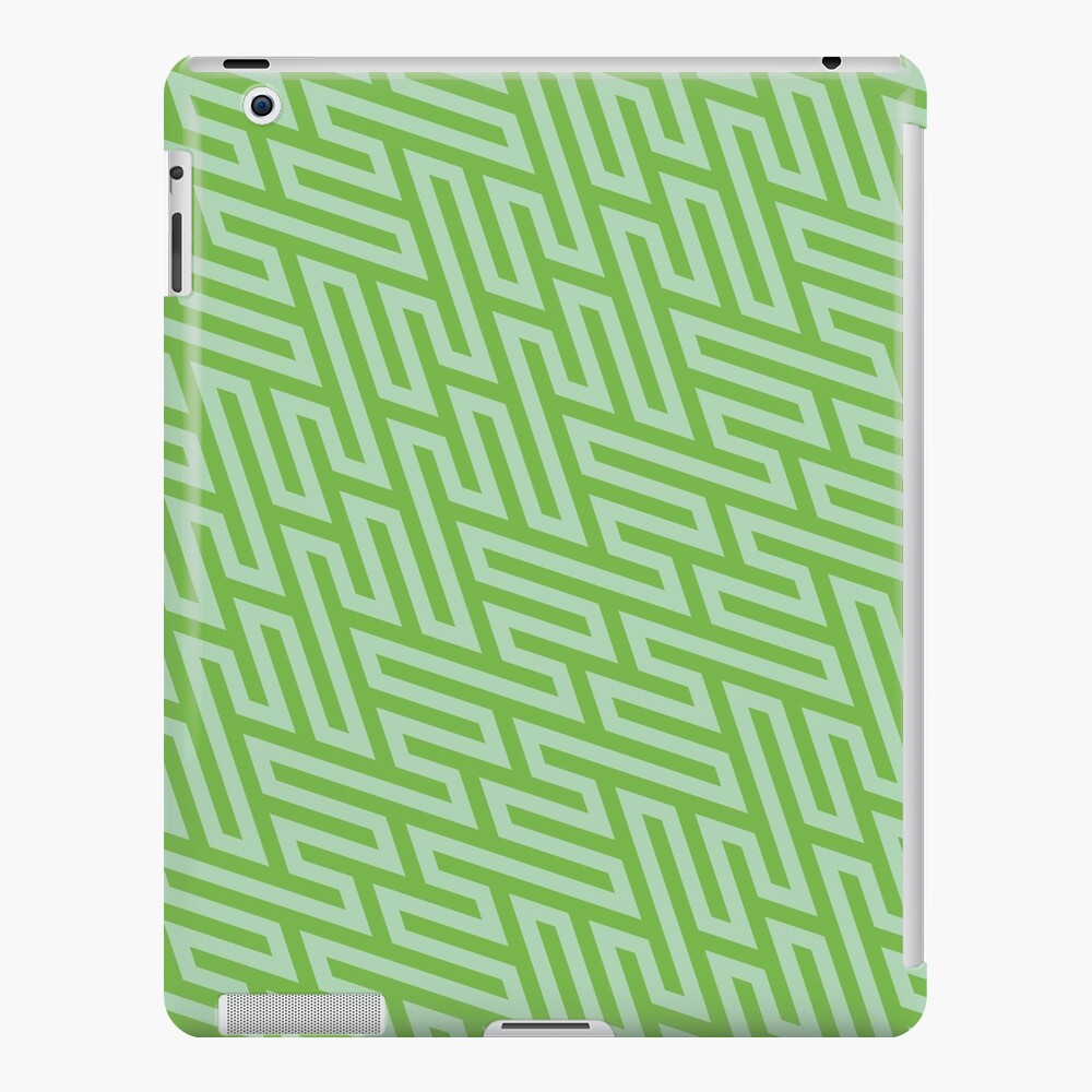 Green Blaze - Pattern Monster iPad Case & Skin