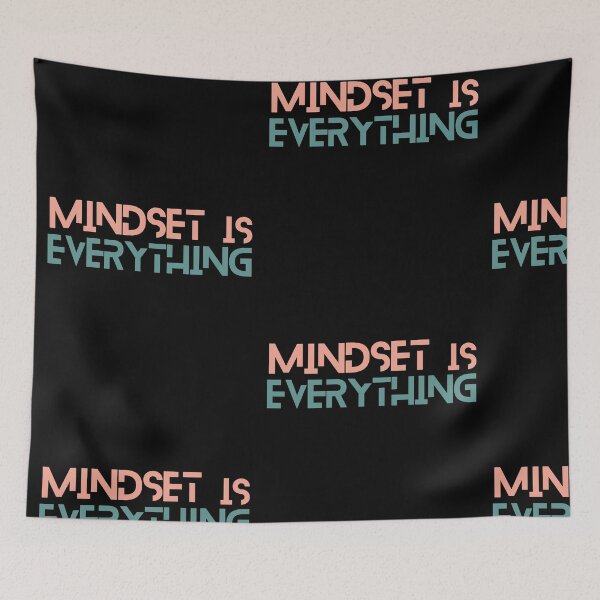 Item preview, Mindset is everything positive quote designed and sold by Coolclassy.