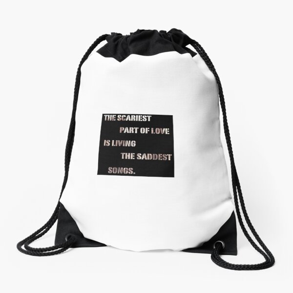 Man O Drawstring Bag