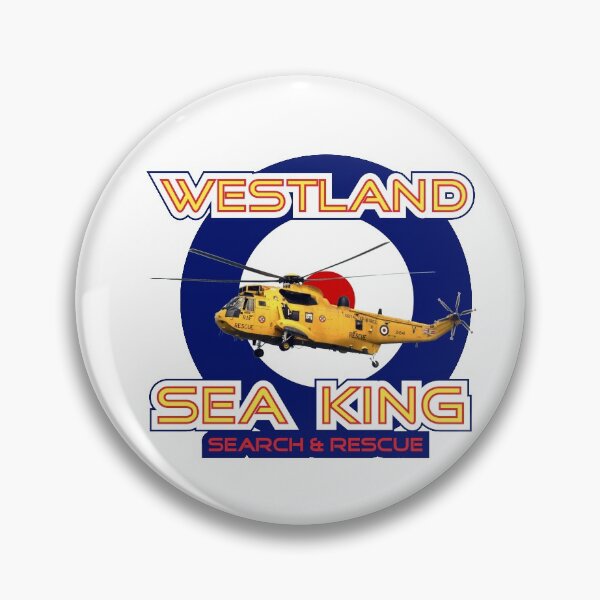 Item preview, Westland Sea King Search and rescue helicopter in RAF roundel designed and sold by ajtechdesigns.