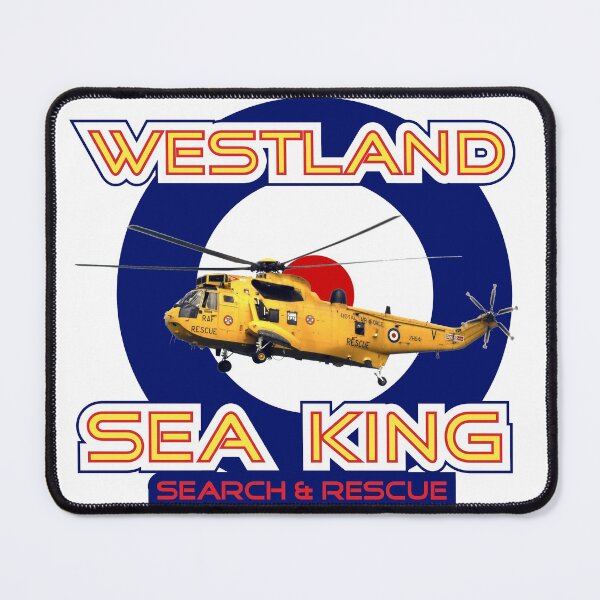Item preview, Westland Sea King Search and rescue helicopter in RAF roundel designed and sold by ajtechdesigns.