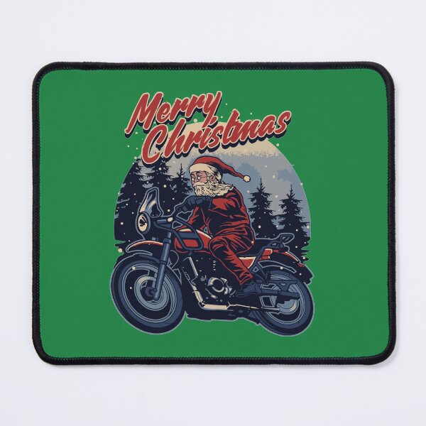 Item preview, Funny Christmas 2021 Santa Claus In Snow On A Motorcycle For Enthusiasts Lovers Riders designed and sold by thecooltable.