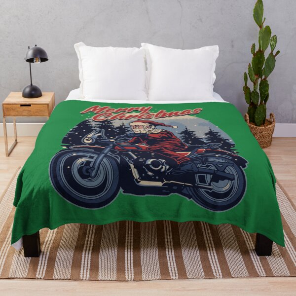 Item preview, Funny Christmas 2021 Santa Claus In Snow On A Motorcycle For Enthusiasts Lovers Riders designed and sold by thecooltable.