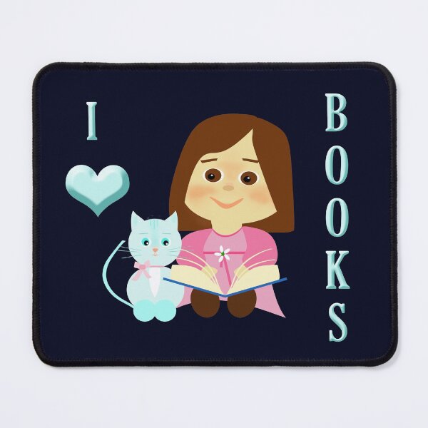 Item preview, I love books designed and sold by Laura Greco.
