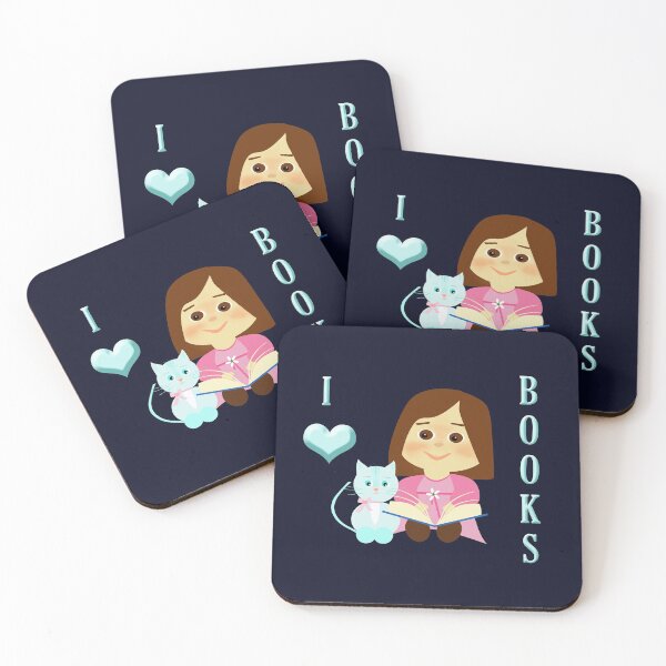 Item preview, I love books designed and sold by Laura Greco.