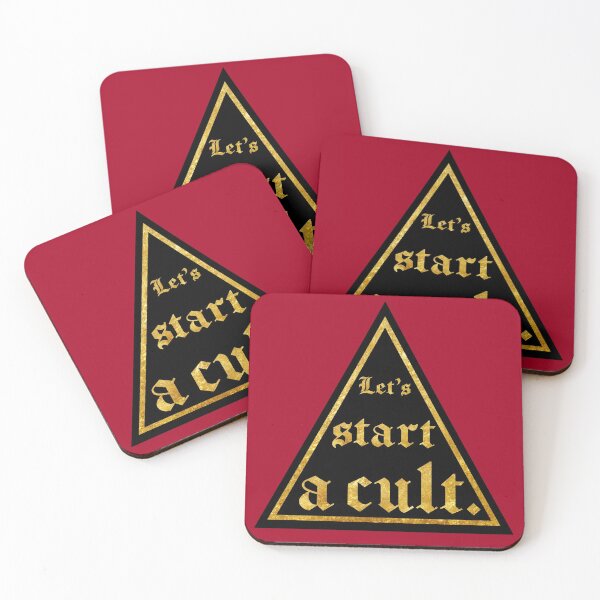 Item preview, Let’s start a cult. (Triangle) (2) designed and sold by DotorEaon.