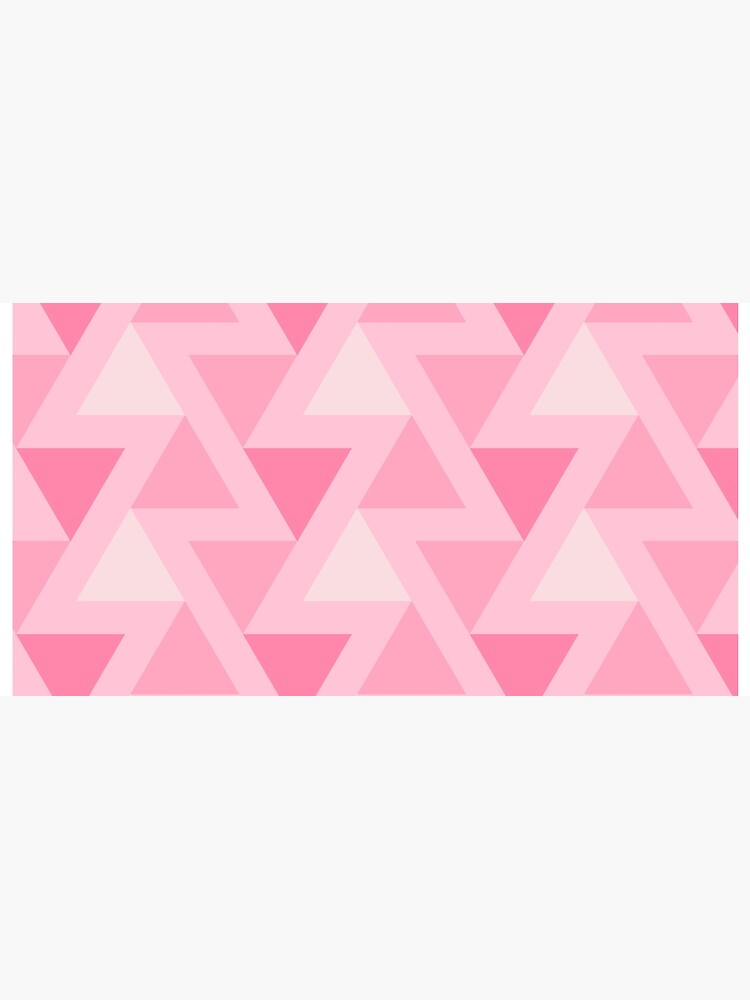 Pink Triangles - Pattern Monster by catchspider2002