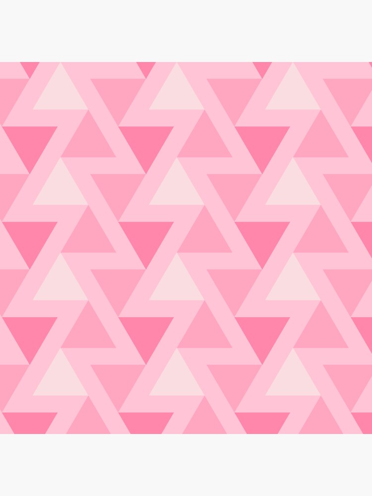 Pink Triangles - Pattern Monster by catchspider2002