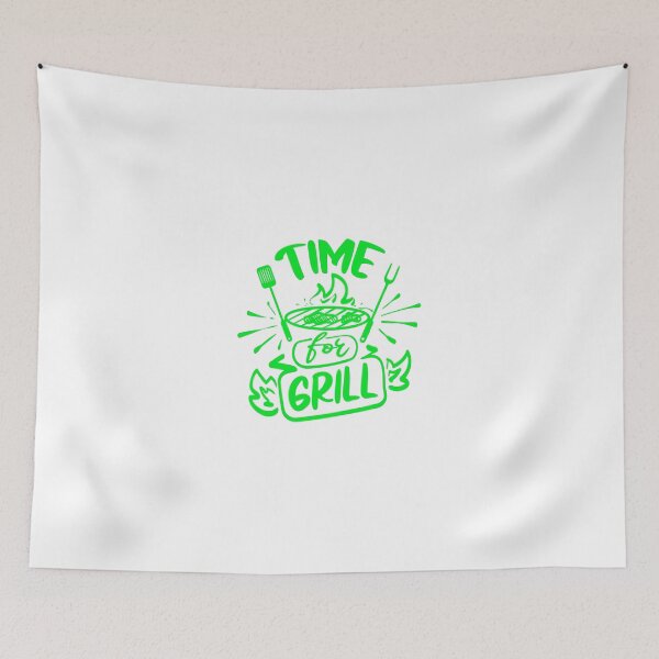 Item preview, Time For Grill Barbeque Quote designed and sold by Open Canvas.