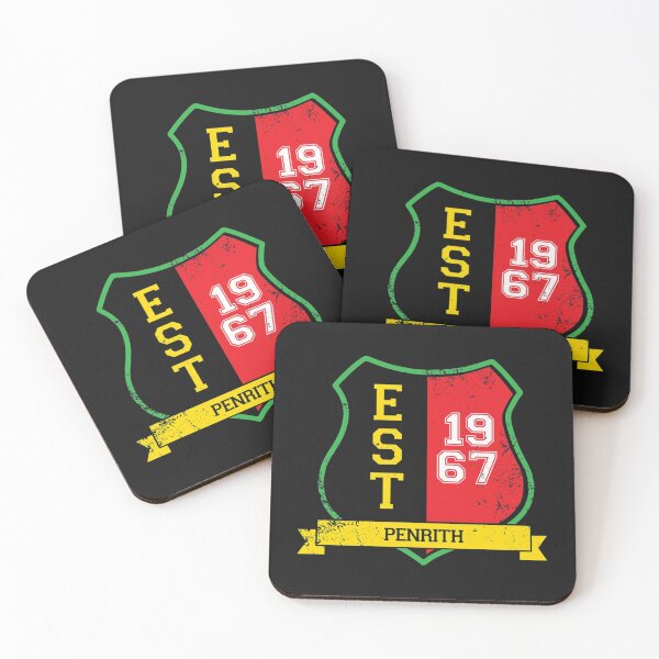 Item preview, Penrith Rugby League Established Shield   designed and sold by BadTasteFactory.