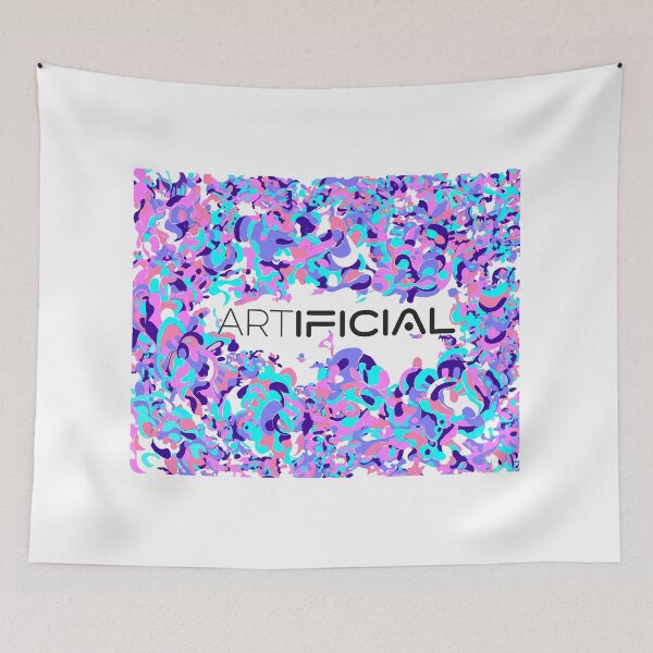 Item preview, Artificial Doodles Splash Painting designed and sold by Vedaya.