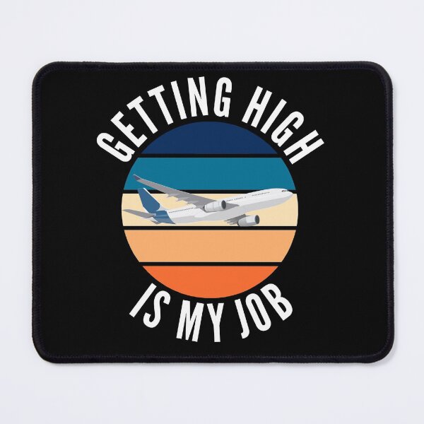 Item preview, Funny Flight Attendant Stewardess Pilot designed and sold by Club7Studios.