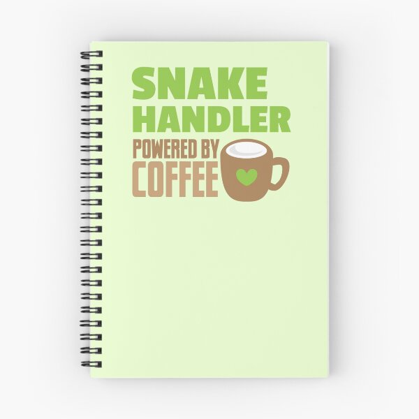 Item preview, Snake handler powered by coffee designed and sold by jazzydevil.