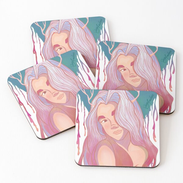 Item preview, horned girl designed and sold by AndreaShivanArt.