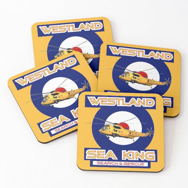 Item preview, Westland Sea King Search and rescue helicopter in RAF roundel designed and sold by ajtechdesigns.