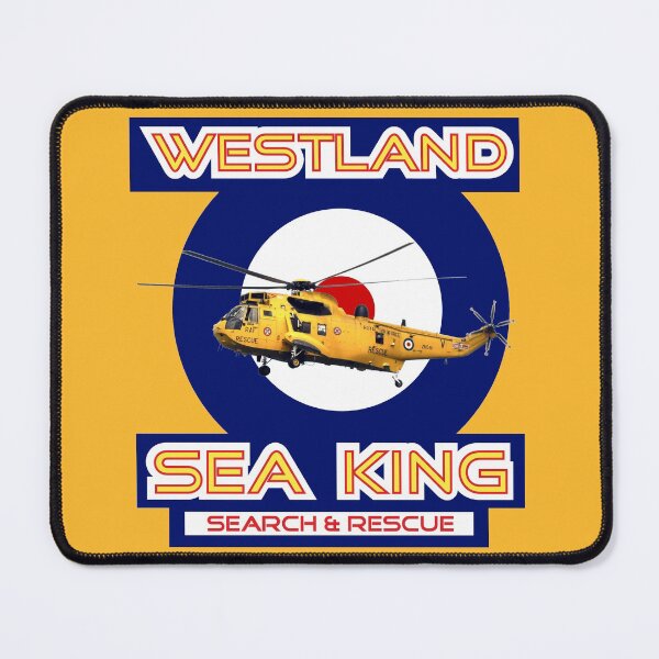 Item preview, Westland Sea King Search and rescue helicopter in RAF roundel designed and sold by ajtechdesigns.