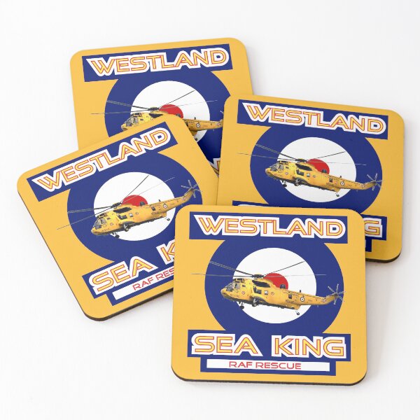 Item preview, Westland Sea King Search and rescue helicopter in RAF roundel designed and sold by ajtechdesigns.