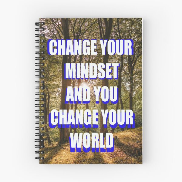 Item preview, CHANGE YOUR MINDSET AND YOU CHANGE YOUR WORLD designed and sold by CUTESTUFFnow.
