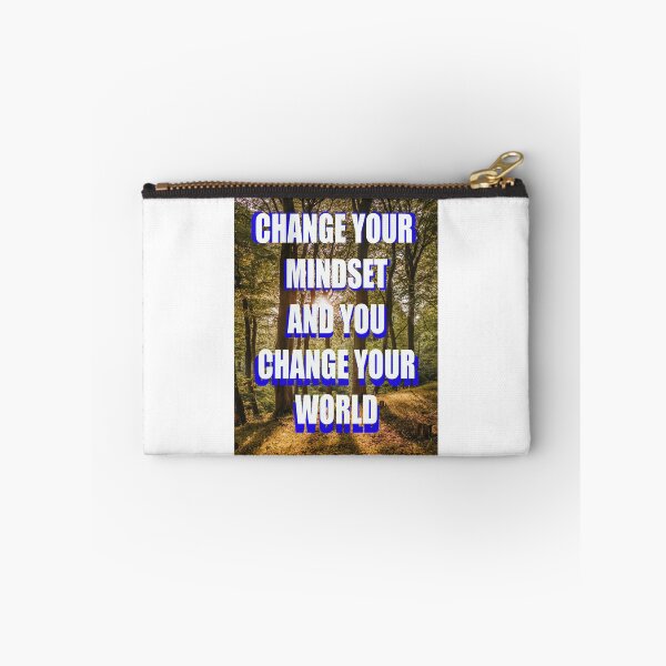 Item preview, CHANGE YOUR MINDSET AND YOU CHANGE YOUR WORLD designed and sold by CUTESTUFFnow.