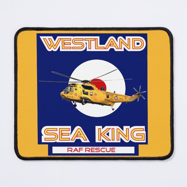 Item preview, Westland Sea King Search and rescue helicopter in RAF roundel designed and sold by ajtechdesigns.