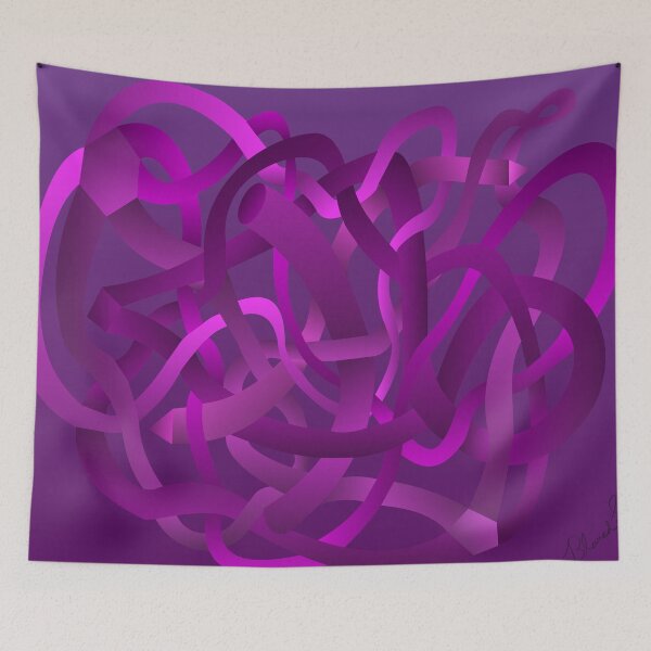 Item preview, Entangled (purple) designed and sold by Blamedsolid.