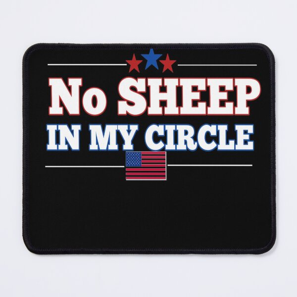 Item preview, No sheep in my circle designed and sold by StoreRahhal.
