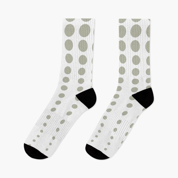 Item preview, Earthy Green and White Reduced Polka Dots Pattern Pairs Benjamin Moore 2022 Color of the Year October Mist 1495 - Colour Trends - Shade - Hue designed and sold by ColorOfTheYears.