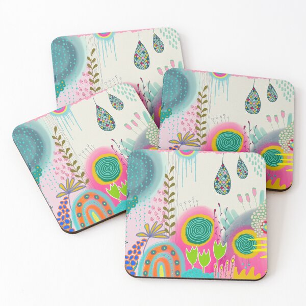 Item preview, Abstract flowers / good mood flowers designed and sold by Mamas-Liebling.