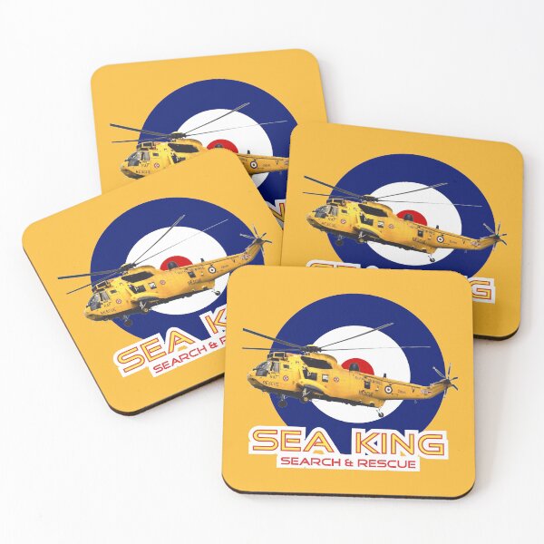 Item preview, Westland Sea King Search and rescue helicopter in RAF roundel designed and sold by ajtechdesigns.
