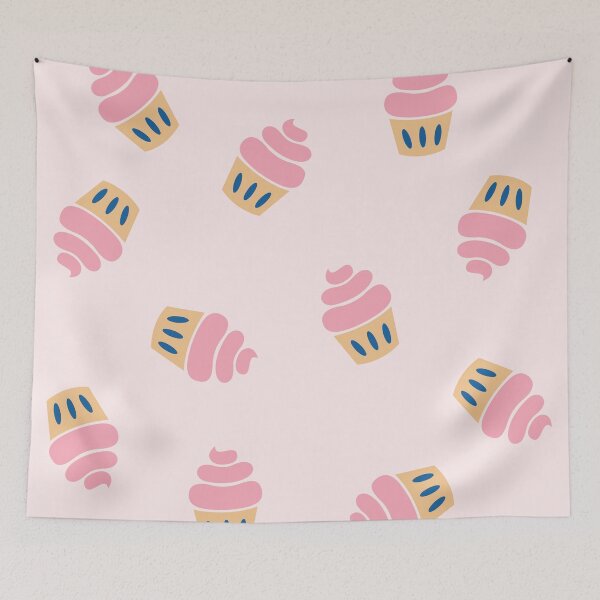 Item preview, Pastel pink cupcakes designed and sold by Mr-Uke-Arts.