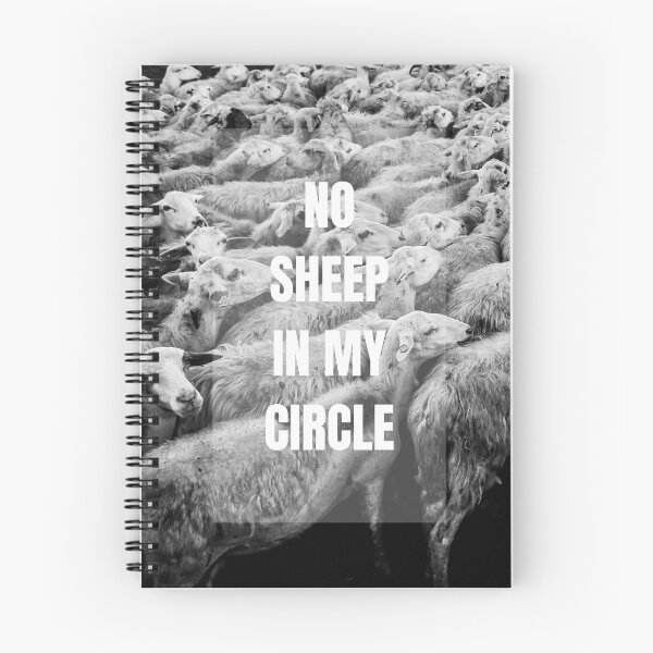 Item preview, No Sheep In My Circle designed and sold by Dailyartsie.
