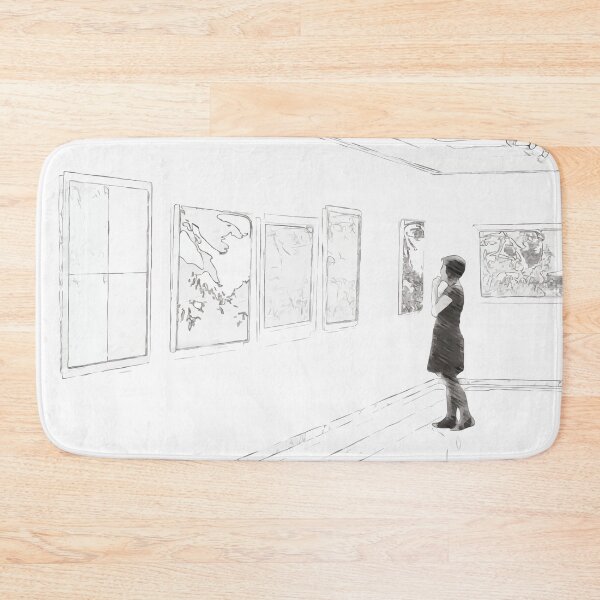 Item preview, Alone In The Gallery designed and sold by It's Just Me.