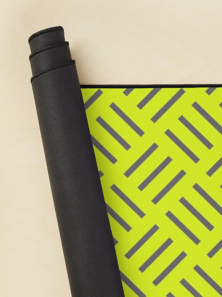 Alternate view of Zesty Lime - Pattern Monster Mouse Pad