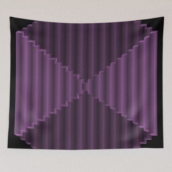 Item preview, Infinite Stairs v1 (purple) designed and sold by Blamedsolid.