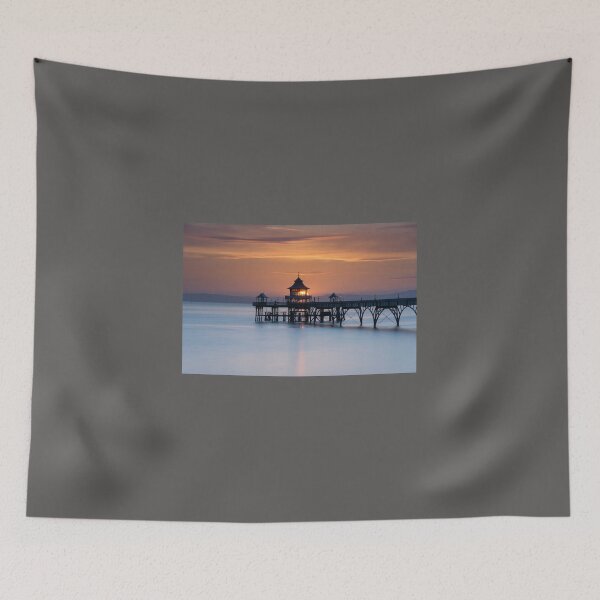 Item preview, Sunset at the End of the Pier designed and sold by Carolyn Eaton.