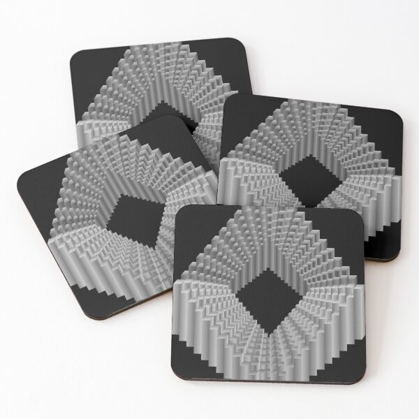 Item preview, Infinite Stairs v2 (B&W) designed and sold by Blamedsolid.