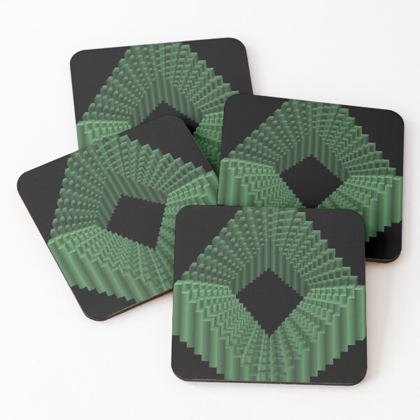 Item preview, Infinite Stairs v2 (green) designed and sold by Blamedsolid.