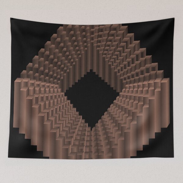 Item preview, Infinite Stairs v2 (orange) designed and sold by Blamedsolid.