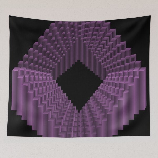Item preview, Infinite Stairs v2 (Purple) designed and sold by Blamedsolid.