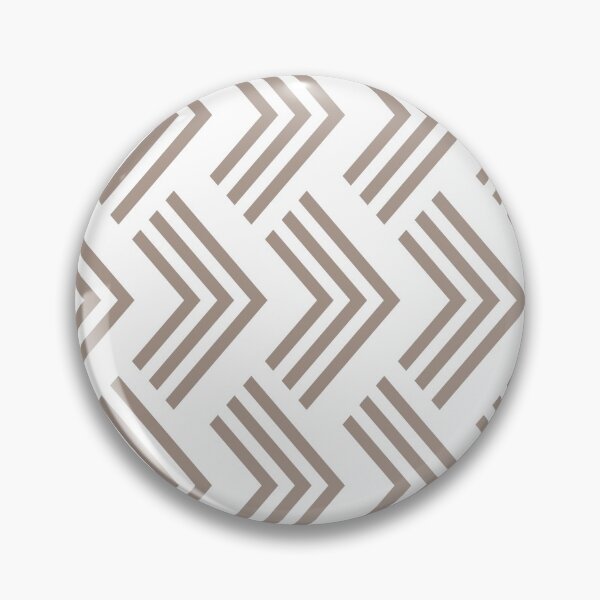 Item preview, Light Brown and White Rhombus Arrow Pattern Pairs HGTV Emerging Taupe HGSW3035 2022 Color - Colour Trends - Shade - Hue designed and sold by ColorOfTheYears.