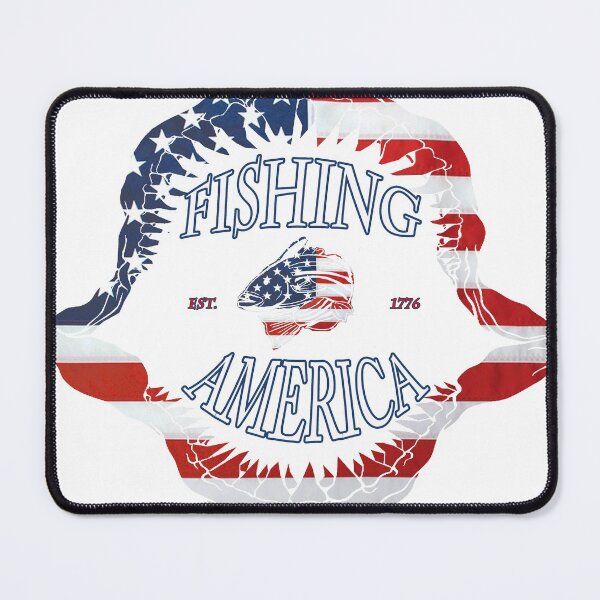 Item preview, America has been fishing since 1776 designed and sold by hookink.