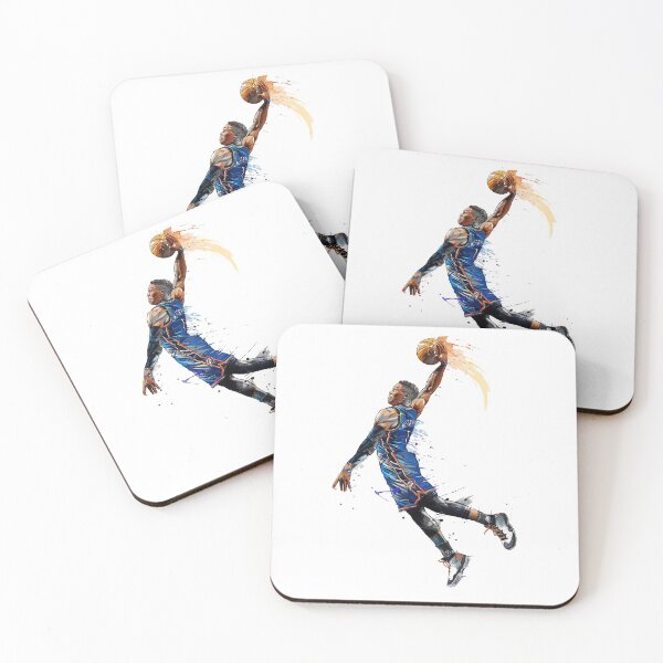 Item preview, Russell Westbrook Dunking Art designed and sold by BreadBoys.