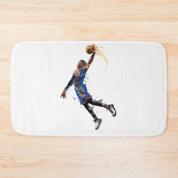 Item preview, Russell Westbrook Dunking Art designed and sold by BreadBoys.