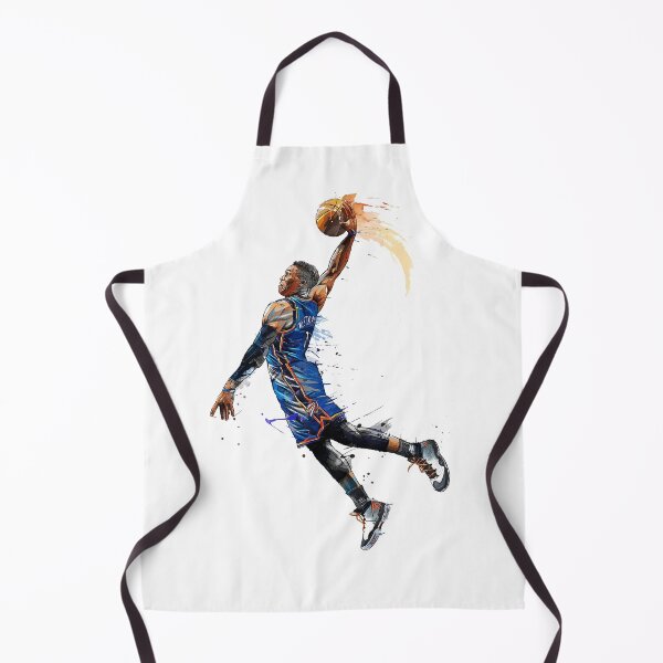 Item preview, Russell Westbrook Dunking Art designed and sold by BreadBoys.