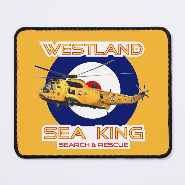 Item preview, Westland Sea King Search and rescue helicopter in RAF roundel designed and sold by ajtechdesigns.